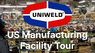 Uniweld US Manufacturing Facility Tour  An Inside Look [upl. by Enirehtac]