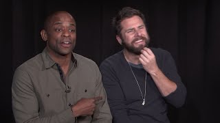 How Shawn met Gus Psych stars recall 1st meeting [upl. by Nomael]