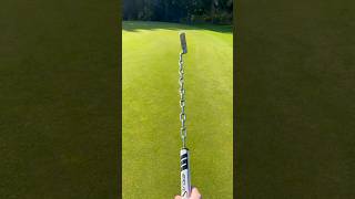 Rarest Golf Club Ever Chain Link Golf Putter Shaft golf golfputt golfputting [upl. by Catherin]