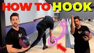 How To HOOK A Bowling Ball For Beginners [upl. by Hodgson10]