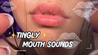 ASMR Mouth Sounds for Intense Tingles amp Deep Sleep  Wet amp Dry Coconut Rain Spit Painting 👄💤✨ [upl. by Novyaj736]