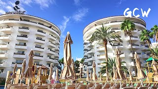 PLAYA DEL INGLES Gran Canaria May 29 2023 🔴 Servatur Waikiki Hotel To Chaparral Shopping Centre [upl. by Bonnibelle]