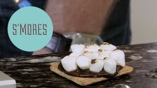 How to Make Indoor Smores with Dean McDermott  ModernMoms Dad Space [upl. by Jobe271]