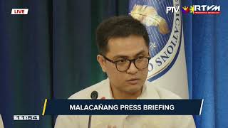 Malacañang Press briefing  August 7 2024 [upl. by Naujal]