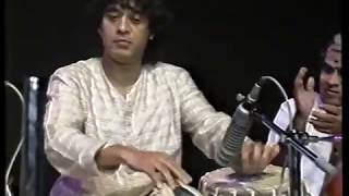 Ustad Zakir Hussain  Tabla Solo in a Jugalbandhi [upl. by Aeli]