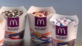 2011 McDonalds McFlurry TVC [upl. by Inami]