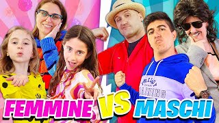 MASCHI VS FEMMINE CON I NOSTRI AMICI SALVO E GIORGIA [upl. by Sapphire]