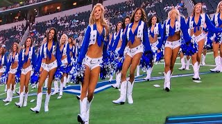 Dallas Cowboys Cheerleaders PreGame Performance 2021 [upl. by Elleynod]