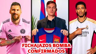 🚨LOCURA SE HACE OFICIAL FICHAJAZO BOMBA  FICHAJES YA CONFIRMADOS y RUMORES  MERCADO DE FICHAJES [upl. by Varin]