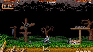 Ghouls N Ghosts  Messing Around Mame32 [upl. by Rizas]