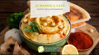 Io mangio a casa con Grazia De Fiore  Hummus di ceci [upl. by Augie257]