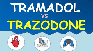 Tramadol vs Trazodone  Similarities and differences [upl. by Kurr]