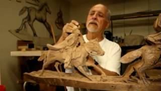 The Wood Magician  Osvaldo Orellana Wood Sculptor [upl. by Firestone]