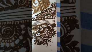 beautiful mehendi design for hand youtube shorts [upl. by Kciv]