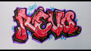 Draw Graffiti Art REVO [upl. by Aihsenat994]