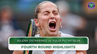 Ruthless from Grand Slam Champ  Jelena Ostapenko vs Yulia Putintseva  Highlights  Wimbledon 2024 [upl. by Hoeg]