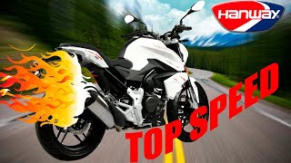 TOP SPEED Hanway Furious 125 [upl. by Sirkin]