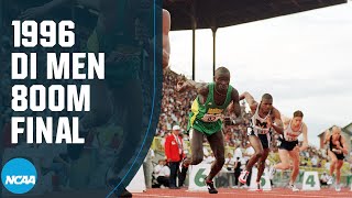 Mens 800m  1996 NCAA track and field championship [upl. by Agle]