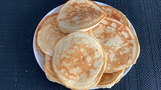 How To Make Pancakes Without Baking Powder  Fluffy Pancakes [upl. by Dareg483]