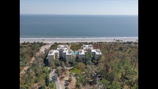 Sandy Lane Villas Flyover 2104 Daufuskie Island Elise Witman 8432476772 Oceanfront Amazing View [upl. by Nivrem]