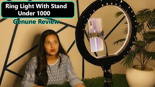 Best Ring light under 1000  YOZTI Ring Light with Stand  Ring light with stand [upl. by Odel500]