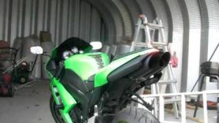 Pinebox Screamer Exhaust  2007 Kawi Ninja zx6R [upl. by Fanestil]