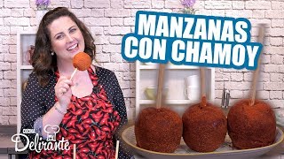 Manzanas cubiertas con chamoy  Hasta la Cocina  Cocina Delirante [upl. by Miharbi]