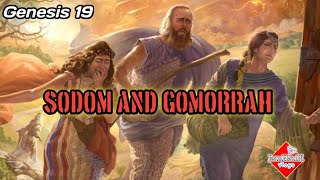 Genesis 19 The Destruction of Sodom and GomorrahBible Reading [upl. by Burne]