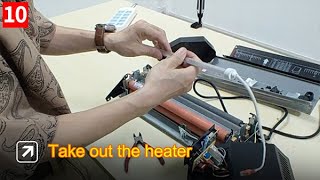 how to replace the heaters for rayson lm series laminator [upl. by Ledeen]