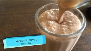 Receta rápida y fresca Malteada de Nutella [upl. by Elagibba]