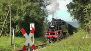 Schwäbische Waldbahn 2011 64 419 und ESG 6 ex DB V60 [upl. by Lefton38]