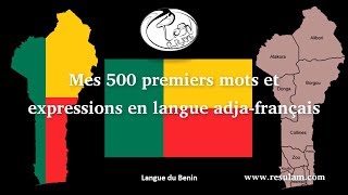 Mes 500 premieres expressions bilingues françaisadja Benin [upl. by Gan566]