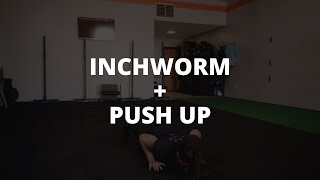 Inchworm  Push up  Gabriela Cintra [upl. by Airad192]