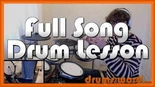 ★ Livin On A Prayer Bon Jovi ★ Drum Lesson PREVIEW  How to Play Song Tico Torres [upl. by Chrysa]