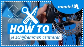 SCHIJFREM CENTREREN  OP DEZE MANIER CENTREER JE DE SCHIJFREMMEN VAN JE RACEFIETS Mantel Howto [upl. by Adama759]