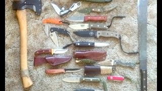 Choosing a Bushcraft Knife  Mora Condor Esee Gerber Skookum BHK BCNW Victorinox Leatherman [upl. by Quartis]