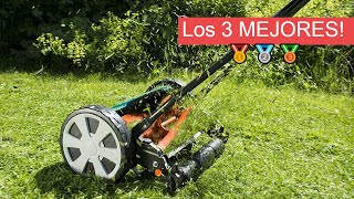 🌿🌿 CORTACÉSPED MANUAL los 3 MEJORES del mercado [upl. by Aikemat]