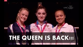 Aliya Mustafina 2019 Birmingham World Cup AllAround Final [upl. by Nichola]