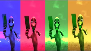 Alien Dance  Fun colors  Dame Tu Cosita [upl. by Dart127]