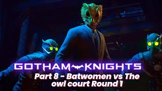 Gotham knight Walkthrough gameplay Part 8 The owl court investigation [upl. by Eilarol]