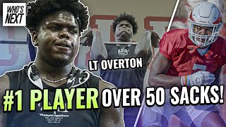 “It Puts A Target On Your Back” 1 Player LT Overton Is A 65 270 Lb NIGHTMARE w Over 50 SACKS 😱 [upl. by Naneik]