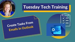 Create Tasks From Emails in Outlook [upl. by Keelin5]