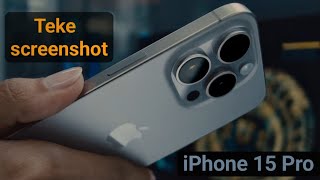 iphone 15 ProHow to take screenshot in iphone 15screenshot shortcut settingsHow to get screenshot [upl. by Anaidirib358]