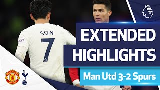 Manchester United 32 Spurs  EXTENDED HIGHLIGHTS [upl. by Yseult782]