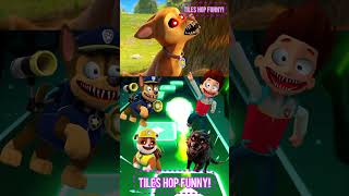 Paw Patrol Scary Chase vs Ryder x Coffin Dance  Tiles Hop EDM Rush coffindance tileshop [upl. by Reivad]