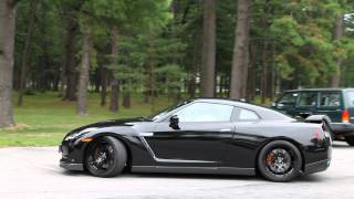 Nissan GTR with HKS Exhaust Startup and Acceleration [upl. by Frerichs985]