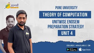 Theory of Computation  Endsem Study Strategy  Unit 4  sppu  Aalsi Engineer [upl. by Allecram211]