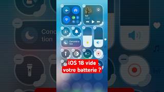 iOS 18 vide votre batterie 🪫 [upl. by Samuelson]