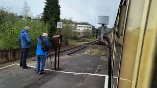 Pendennis castle 4079 departing Rawtenstall [upl. by Staley]