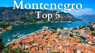 5 Best Places to VIsit in Montenegro  Travel Guide [upl. by Nosreve453]